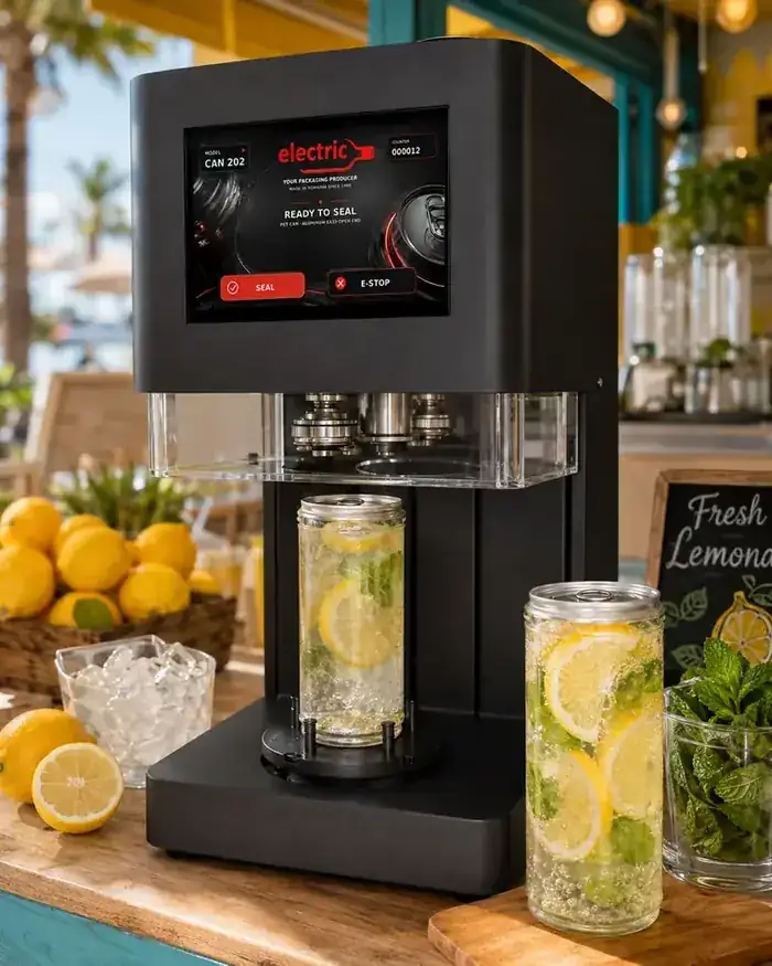 Aparat de sigilat doze Electric SRL — Terase de vară, plajă și limonade