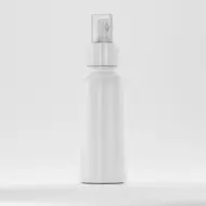 Flacon PET 200ml, alb, filet 28mm, cu atomizor