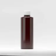 Flacon PET 400ml, brun, 35 grame, filet 28mm PCO 1810, cu capac