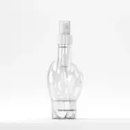 Flacon PET 370ml, transparent, 30 grame, filet 28mm, cu atomizor
