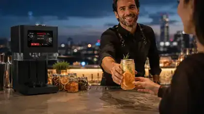 Rooftop bar și cocktailuri de autor — Electric SRL